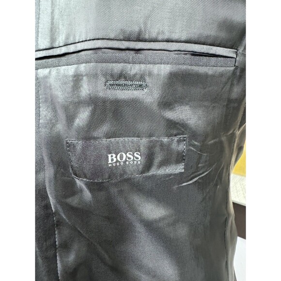 Hugo Boss Mens NWOT Black Italian Super 120’s Wool Blazer 38R MSRP $898 - Picture 13 of 16